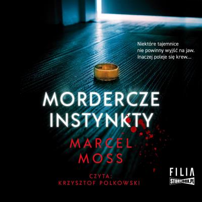 CD MP3 Mordercze instynkty. Autor: MARCEL MOSS. SmakLiter.pl Okładka książki CD MP3 Mordercze instynkty
