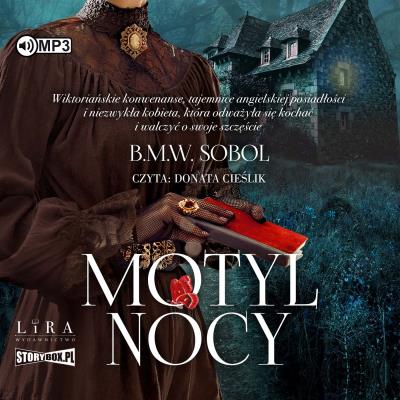 CD MP3 Motyl Nocy. Autor: B.M.W. SOBOL. SmakLiter.pl Okładka książki CD MP3 Motyl Nocy