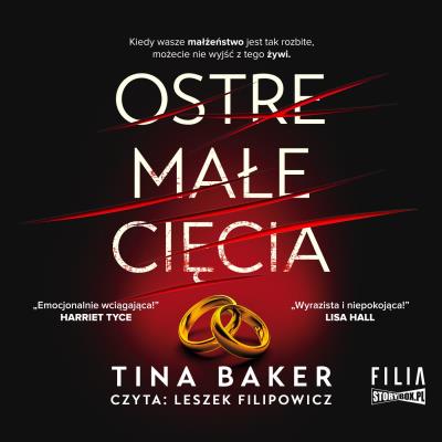 CD MP3 Ostre małe cięcia. Autor: Tina Baker. SmakLiter.pl Okładka książki CD MP3 Ostre małe cięcia