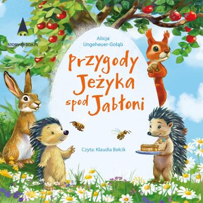 CD MP3 Przygody jeżyka spod jabłoni. Autor: Ungeheuer-Gołąb Alicja. SmakLiter.pl Okładka książki CD MP3 Przygody jeżyka spod jabłoni