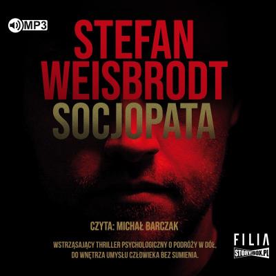 CD MP3 Socjopata. Autor: Stefan Weisbrodt. SmakLiter.pl Okładka książki CD MP3 Socjopata