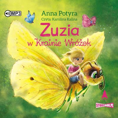 CD MP3 Zuzia w Krainie Wróżek. Autor: Anna Potyra. SmakLiter.pl Okładka książki CD MP3 Zuzia w Krainie Wróżek