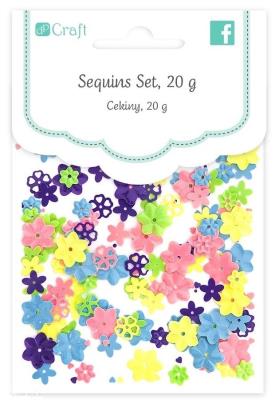 Opakowanie Cekiny kwiatki 20g