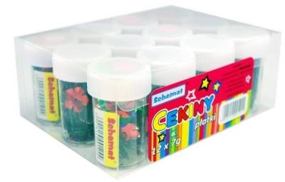 Opakowanie Cekiny płatki 12 x 7g