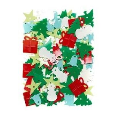 Cekiny - świąteczny mix 20g. Wydawca: Dalprint. SmakLiter.pl Opakowanie Cekiny - świąteczny mix 20g