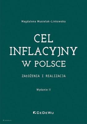 Okładka książki Cel inflacyjny w Polsce  założenia i realizacja