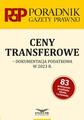 Okładka książki Ceny transferowe-dokumentacja podatkowa w 2023