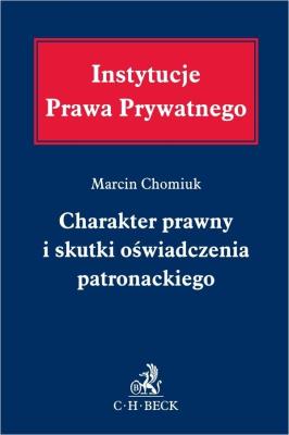 Okładka książki Charakter prawny i skutki oświadczenia...