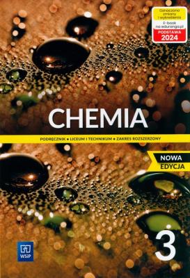 Okładka książki Chemia LO 3 Podr. ZR w.2024