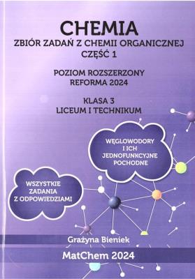 Chemia Zb. zadań 3 LO i technikum PR. Autor: Grażyna Bieniek. SmakLiter.pl Okładka książki Chemia Zb. zadań 3 LO i technikum PR