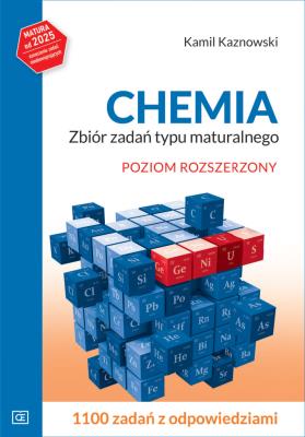 Chemia zbiór zadań typu maturalnego poziom rozszerzony. Autor: Kamil Kaznowski. SmakLiter.pl Okładka książki Chemia zbiór zadań typu maturalnego poziom rozszerzony