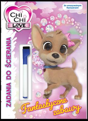 Okładka książki Chi chi love. Zadania do ścierania cz. 1 Fantastyczne zabawy