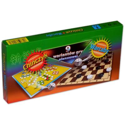 Chińczyk. Warcaby. Wydawca: SWEDE. SmakLiter.pl Opakowanie Chińczyk. Warcaby