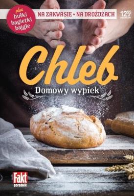 Chleb Domowy wypiek. Autor: Magdalena Kudzia. SmakLiter.pl Okładka książki Chleb Domowy wypiek