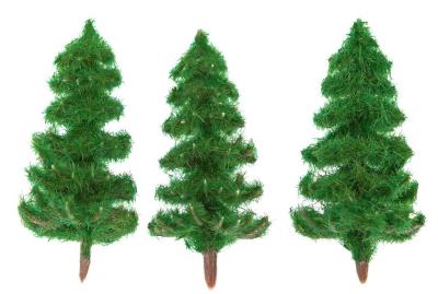 Opakowanie Choinka dekoracyjna zielona 6cm 3szt