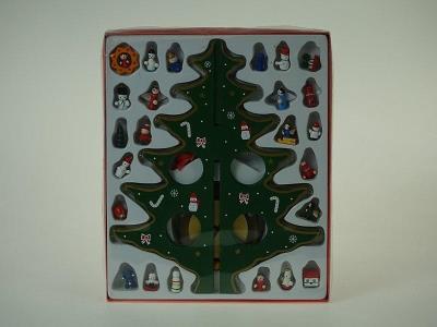 Opakowanie Choinka drewniana PVC