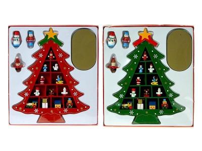 Opakowanie Choinka drewniana PVC