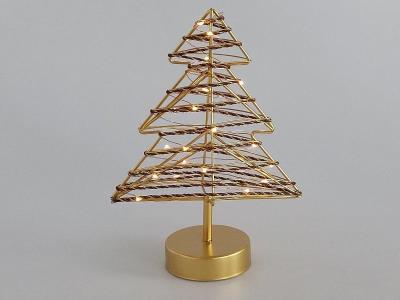 Opakowanie Choinka metalowa świąteczna ze światłem