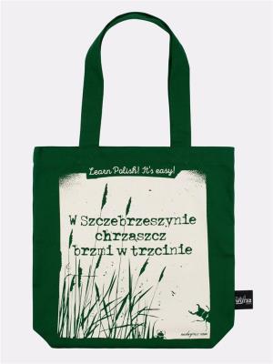 Opakowanie Chrząszcz brzmi w trzcinie torba bawełniana