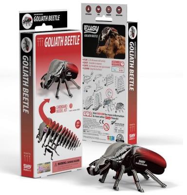 Opakowanie Chrząszcz Goliat Eugy. Eko Układanka 3D