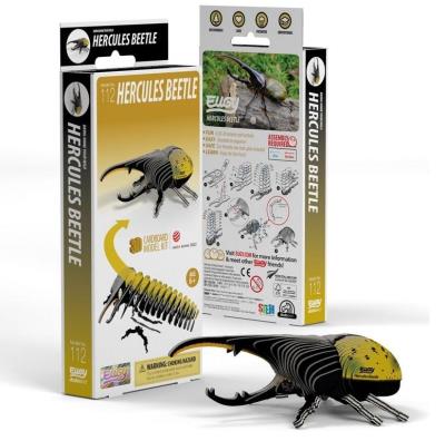 Opakowanie Chrząszcz Herkules Eugy. Eko Układanka 3D