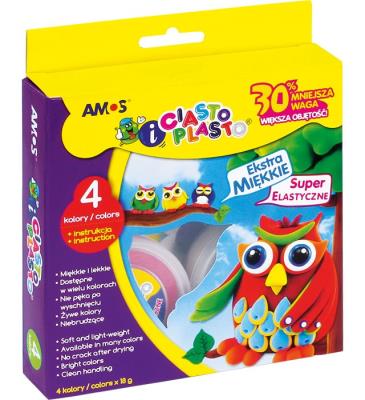 Opakowanie Ciasto-piasto Amos - 4 kolory