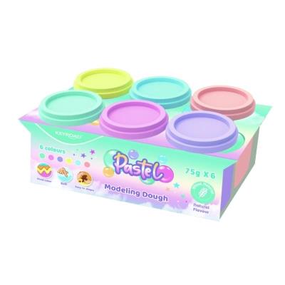 Opakowanie Ciastolina 6x75g pastel MIX