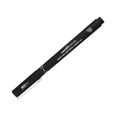 Opakowanie Cienkopis kreślarski PIN-200 08 mm czarny Uni paczka 12 szt.