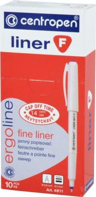 Opakowanie Cienkopis Liner F niebieski (10szt)