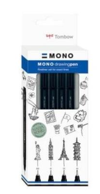 Opakowanie Cienkopis Mono drawing pen Bold 02, 04, 06, 08