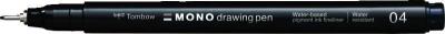Opakowanie Cienkopis Mono drawing pen czarny 04 0.4mm (4szt)