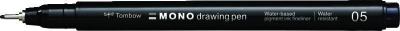 Opakowanie Cienkopis Mono drawing pen czarny 05 0.45mm (4szt)