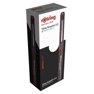 Opakowanie Cienkopis Tikky 0,3mm czarny (12szt)