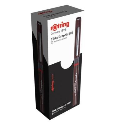 Opakowanie Cienkopis Tikky 0,5mm czarny (12szt)