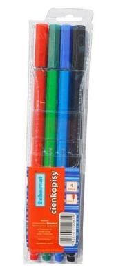 Opakowanie Cienkopisy 0,4mm 4 kolory