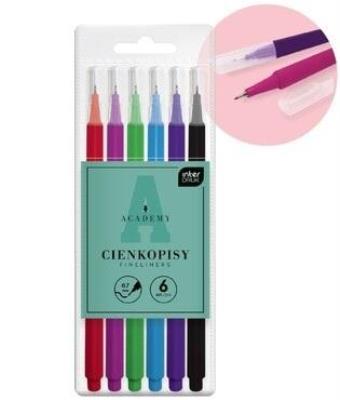 Opakowanie Cienkopisy Academy 6 kolorów