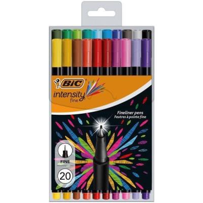 Opakowanie Cienkopisy Intensity Fine AST+FUN mix 20szt BIC