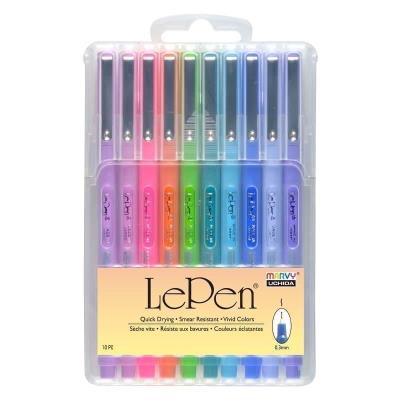 Opakowanie Cienkopisy Le Pen Bright 10 kolorów