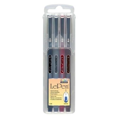 Opakowanie Cienkopisy Le Pen Dark 4 kolory