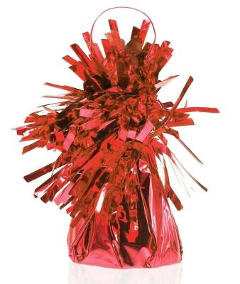 Opakowanie Ciężarek do balonów foliowy czerwony 145g