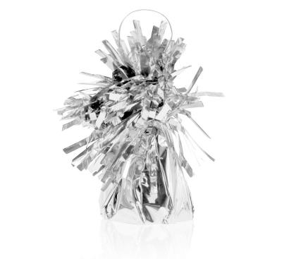 Opakowanie Ciężarek do balonów foliowy srebrny 145g