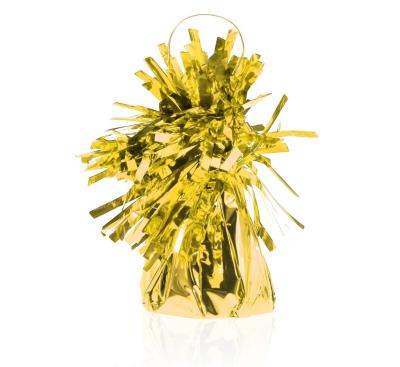 Opakowanie Ciężarek do balonów foliowy złoty 145g