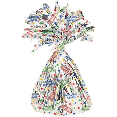 Opakowanie Ciężarek do balonów foliowych Happy Birthday 170g