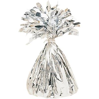 Opakowanie Ciężarek do balonów foliowych srebrny 170g