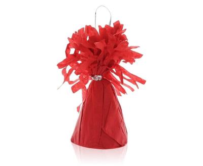 Opakowanie Ciężarek papierowy do balonów czerwony