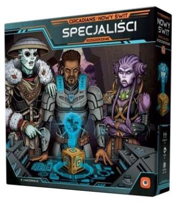 Circadians Nowy Świt: Specjaliści PORTAL. Wydawca: Portal Games. SmakLiter.pl Opakowanie Circadians Nowy Świt: Specjaliści PORTAL