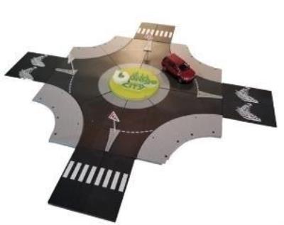 City Roundabout Playset BBURAGO. Wydawca: BBurago. SmakLiter.pl Opakowanie City Roundabout Playset BBURAGO