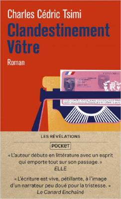 Clandestinement votre. Autor: Tsimi Charles Cedric. SmakLiter.pl Okładka książki Clandestinement votre