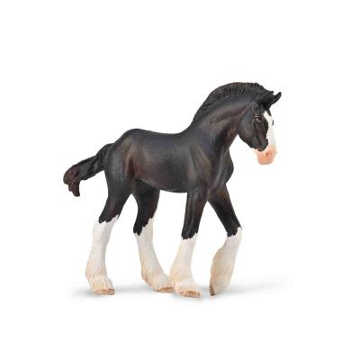 Clydesdale foal - Black. Wydawca: Collecta. SmakLiter.pl Opakowanie Clydesdale foal - Black