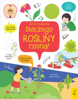 Co i jak? Dlaczego rośliny rosną?. Autor: Marta Krzemińska. SmakLiter.pl Okładka książki Co i jak? Dlaczego rośliny rosną?